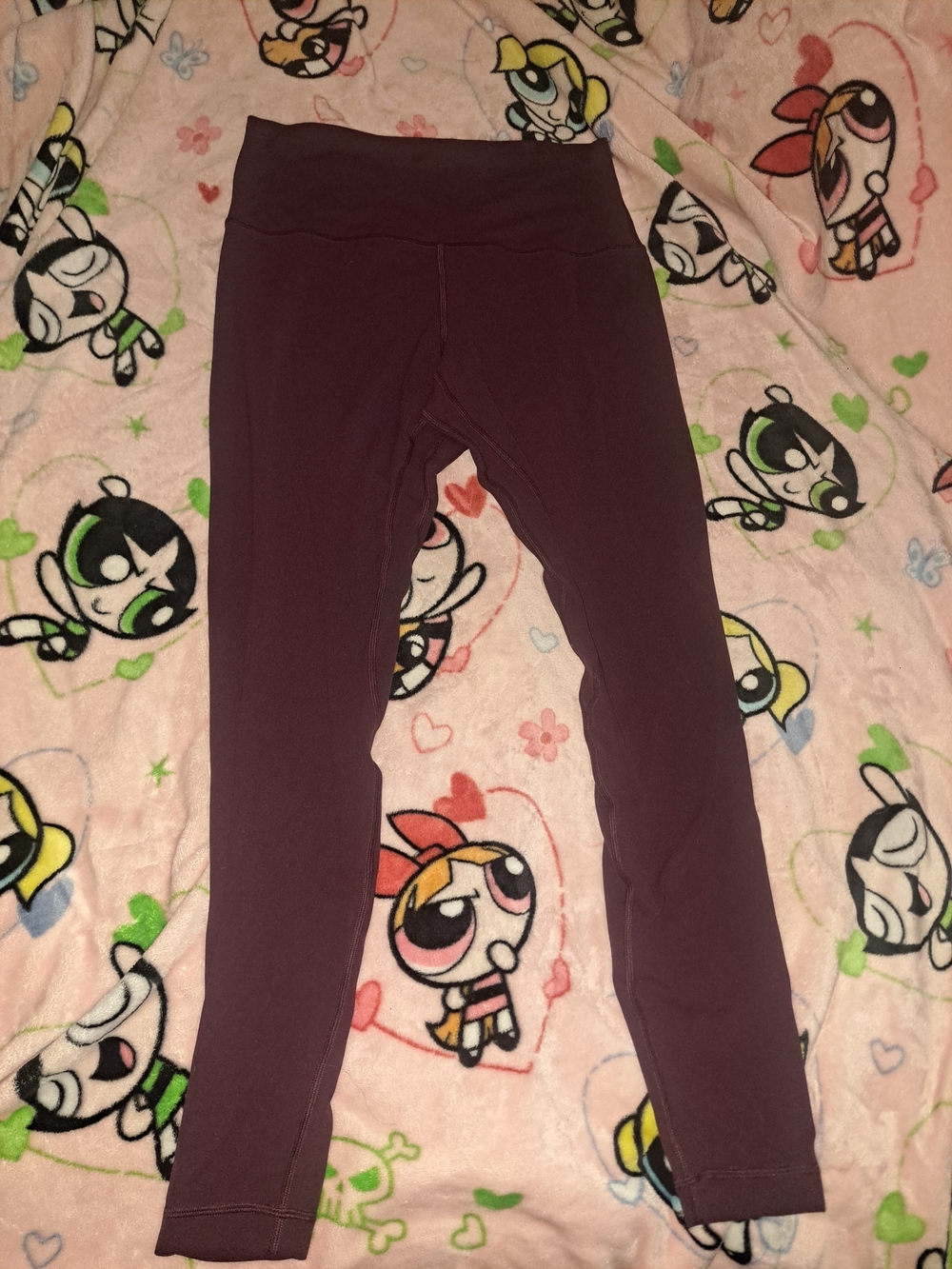 lululemon athletica maroon Leggings